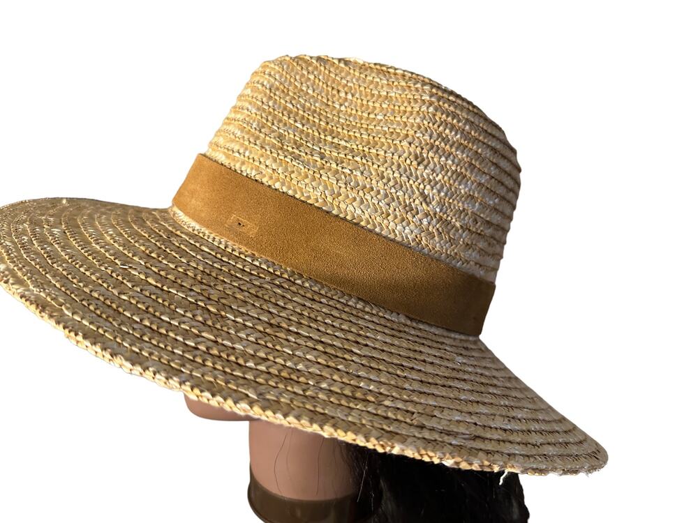 GiGi Straw Isla Fedora Hat NEW